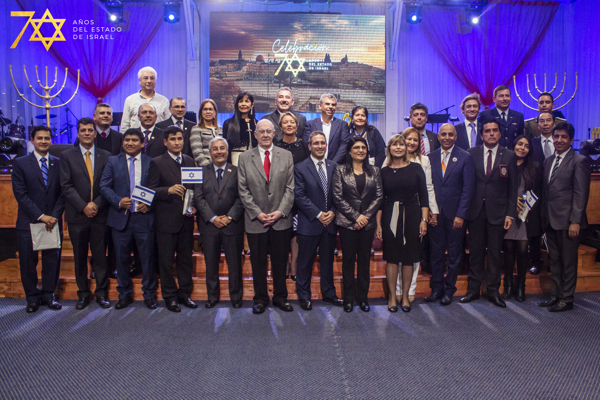 Los 70 años del Estado de Israel se celebraron en Iquique